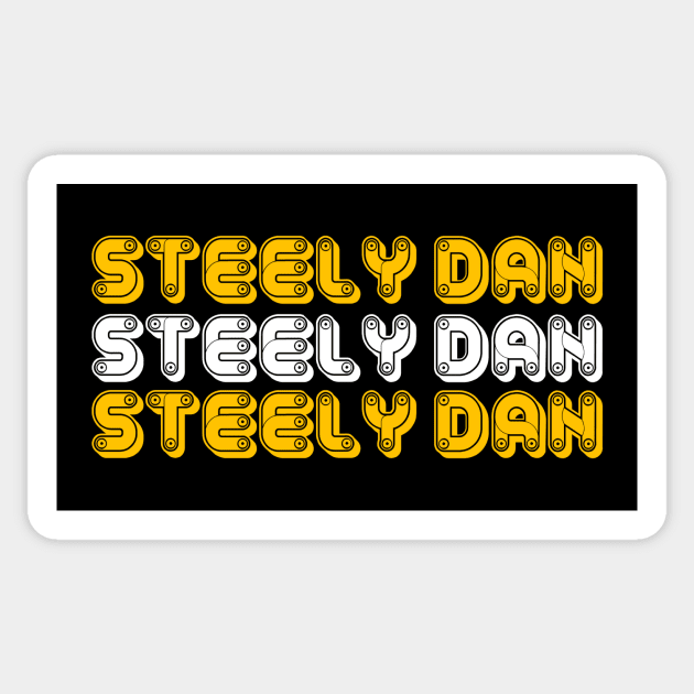 Steely dan Sticker by Dexter